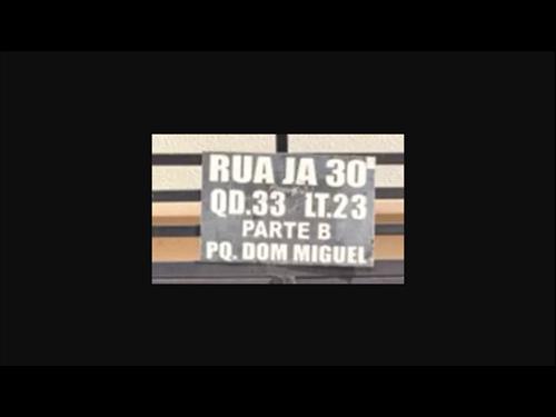 Rio Verde-GO. Pq. Dom Miguel. Rua JA-30 (Parte B do Lt. 23 da qd. 33). Casa. Áre...