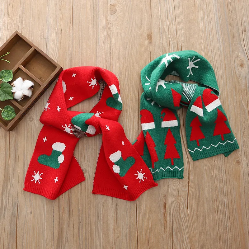 Lavisa - Kids Christmas Knit Scarf