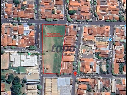 Topo Leilões - Fração 50% - Terreno - Rua Saturnino Fernandes - Souza - Mirassol/SP