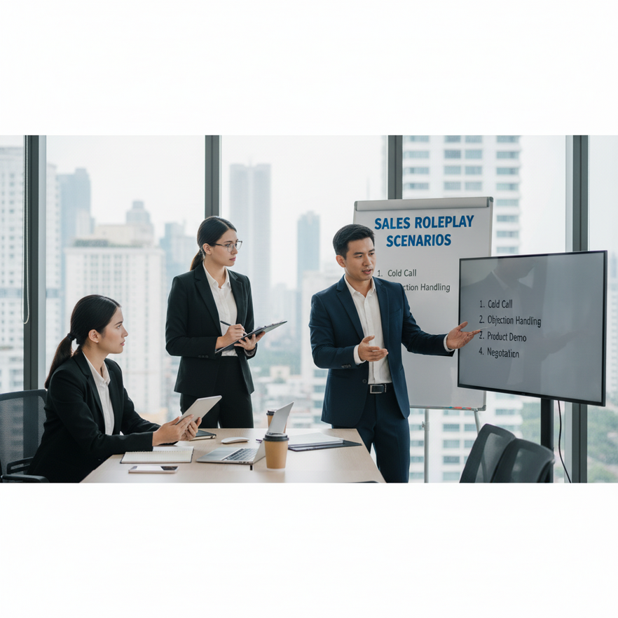 Sales Roleplay Scenarios: 12 Proven Exercises To Transform Your Sales Team