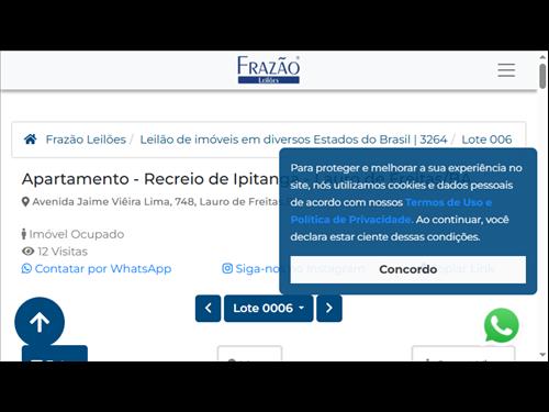 Apartamento - Recreio de Ipitanga - Lauro de Freitas/BA