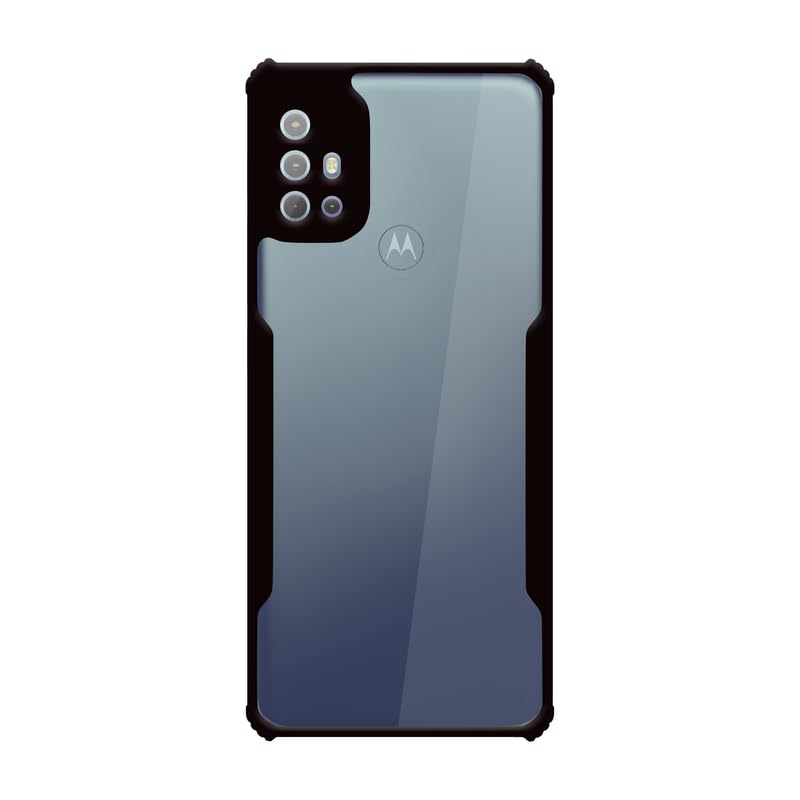 Black Border - Transparent Back iPaky Mobile Back Cover Case