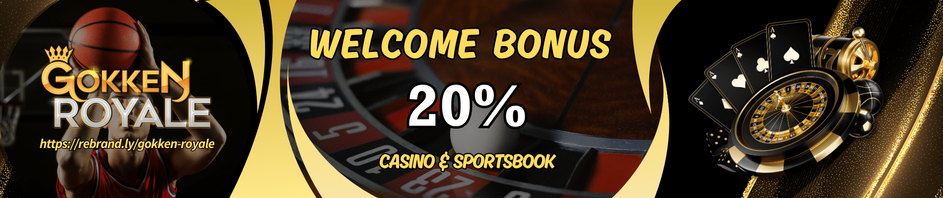 Welcome Bonus 20% | Casino & Sportsbook