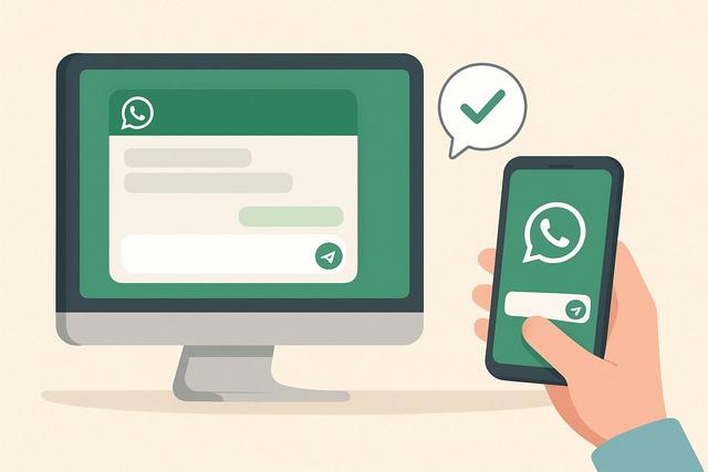 Envoyer un message WhatsApp gratuit depuis un PC
