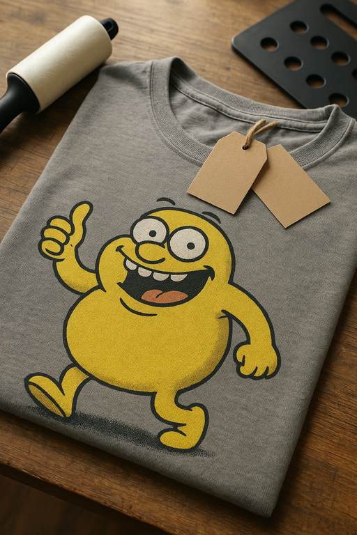 Screen printing process creating quality graphic T-shirts