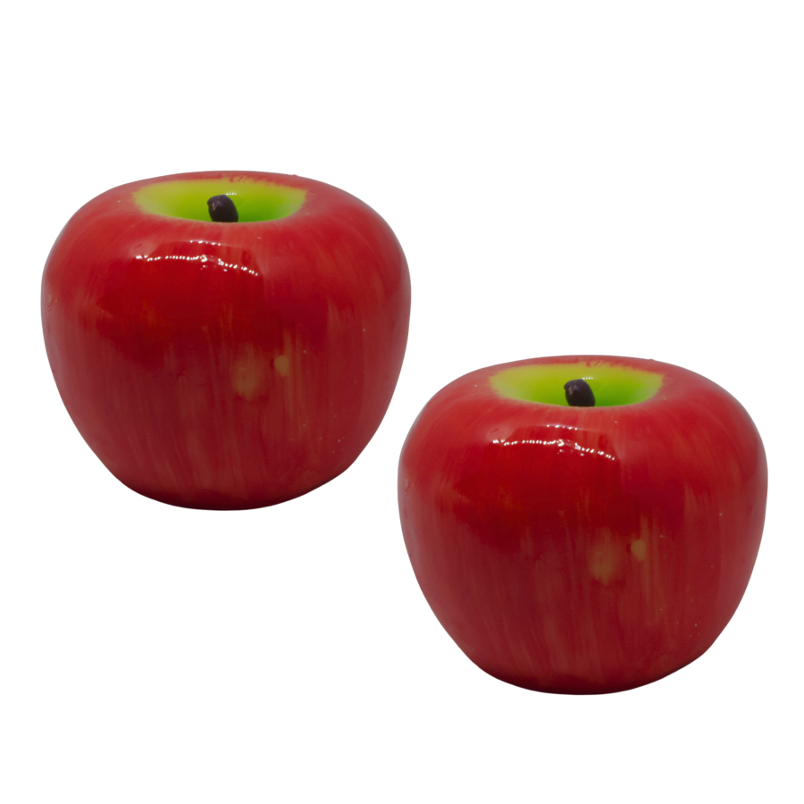 Set 2 velas decorativas cera, 5cm