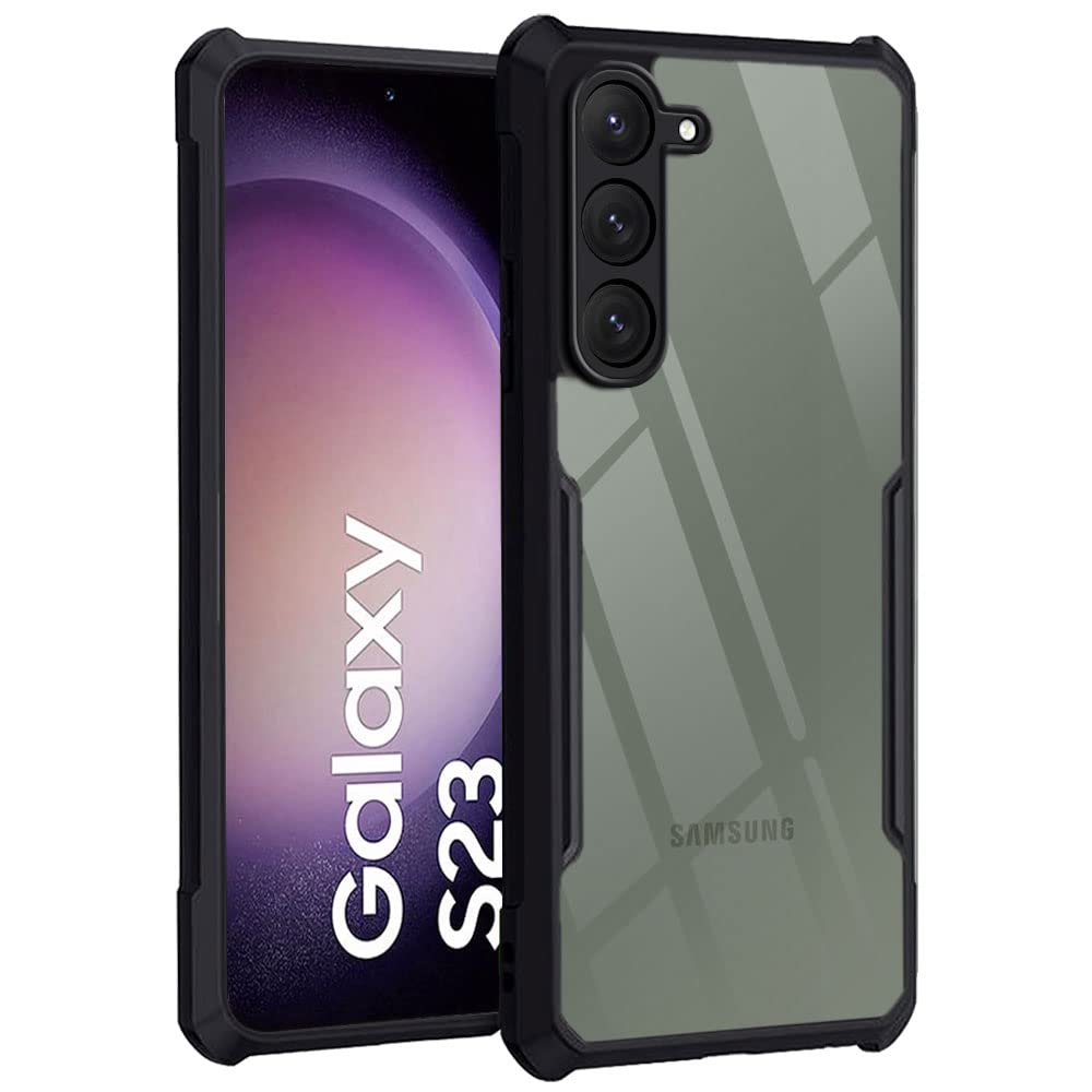 Black Border - Transparent Back iPaky Mobile Back Cover Case