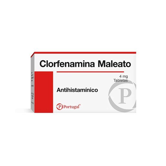 Clorfenamina 4 Mg Portugal Cja/100 Tab