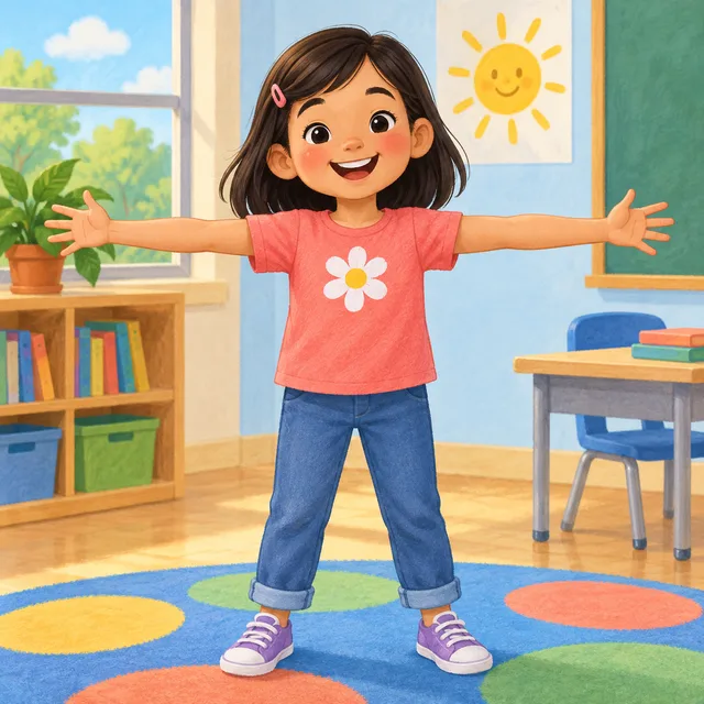 Scene: I have two arms.
