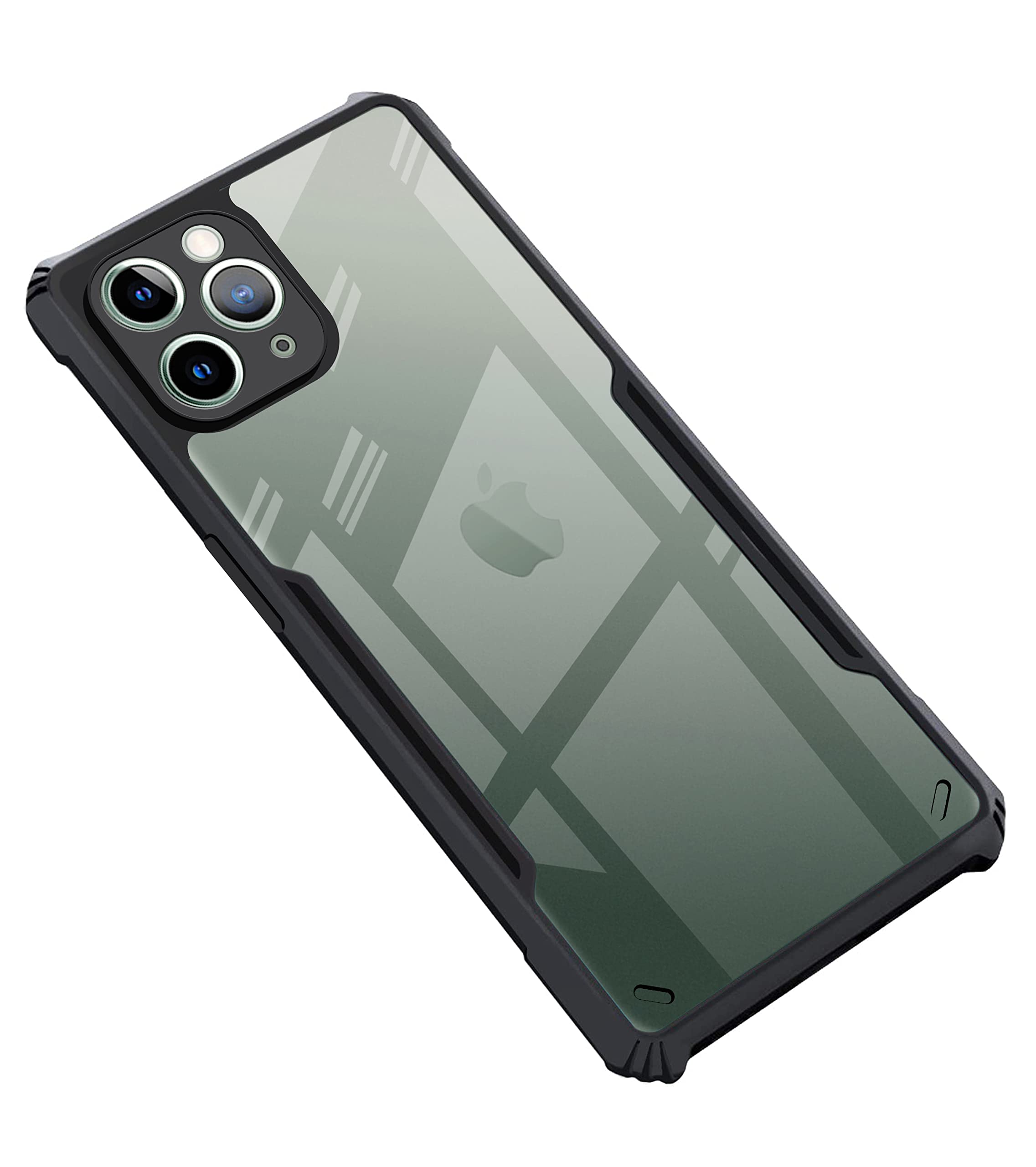 Black Border - Transparent Back iPaky Mobile Back Cover Case