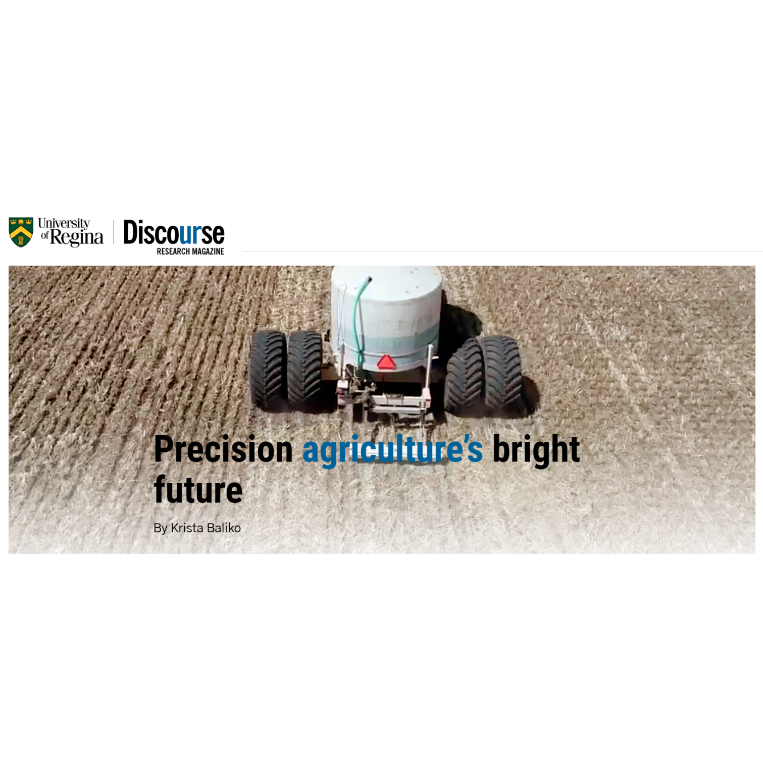 Precision Agricultures Bright Future