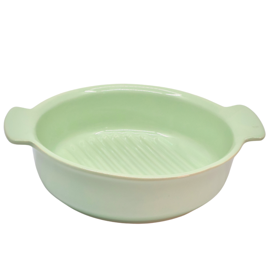 Bowl con asas cerámica, 18x5cm