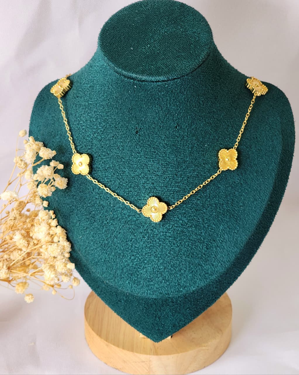 Collar de Acero Inoxidable para Dama -1
