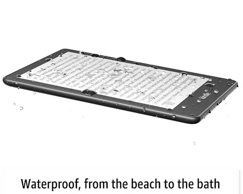 E-reader with auto-adjust light