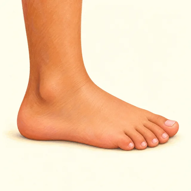 Illustration of foot