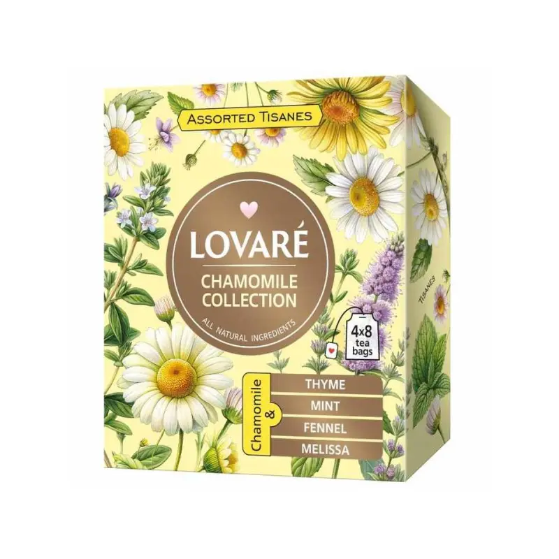 Zestaw herbatowy Assorted Chamomile “Lovare” 1,3gx32t