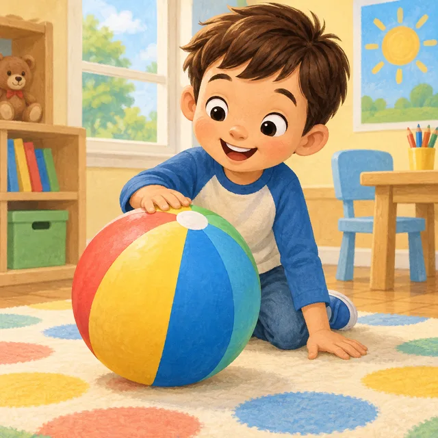 Scene: The ball is round.