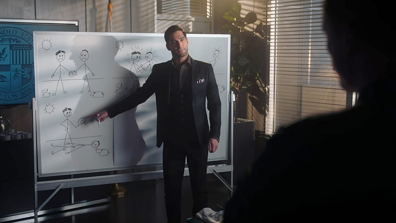 S3ep16 Lucifer Reveals His Plan To Remove Pierces Curse