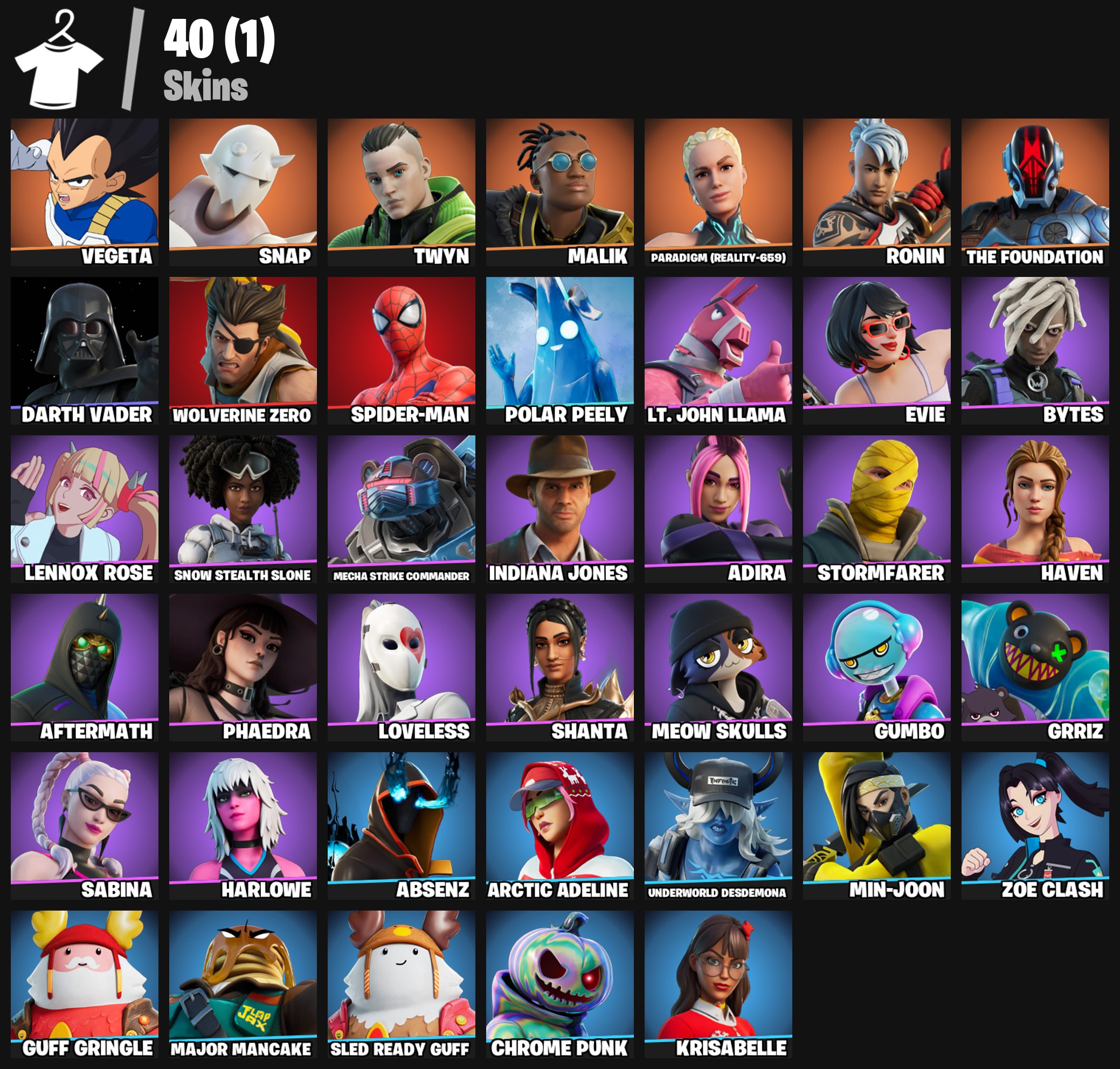 Absenz Skin Buy 【40 SKINS】 (PC) ABSENZ | SPIDER-MAN | DARTH VADER | INDIANA JONES ...