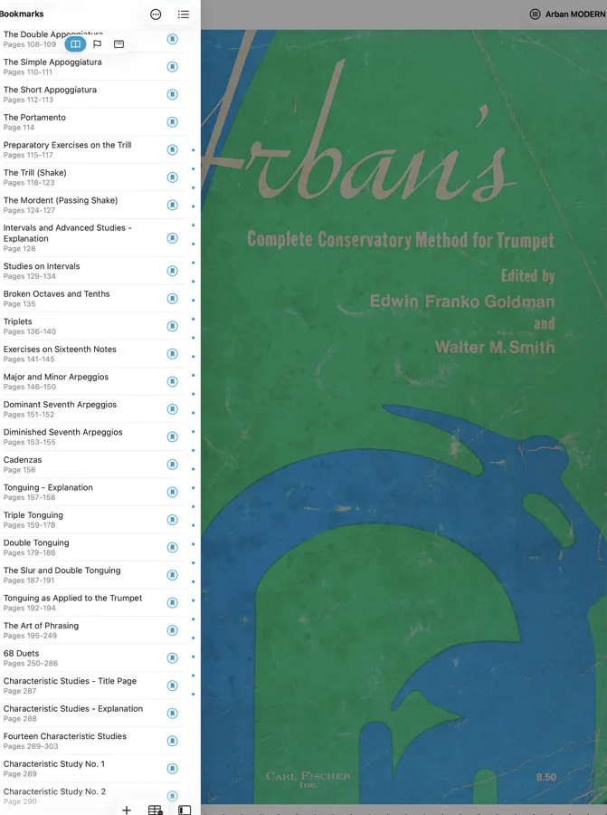 Arban Modern Conservatory Method