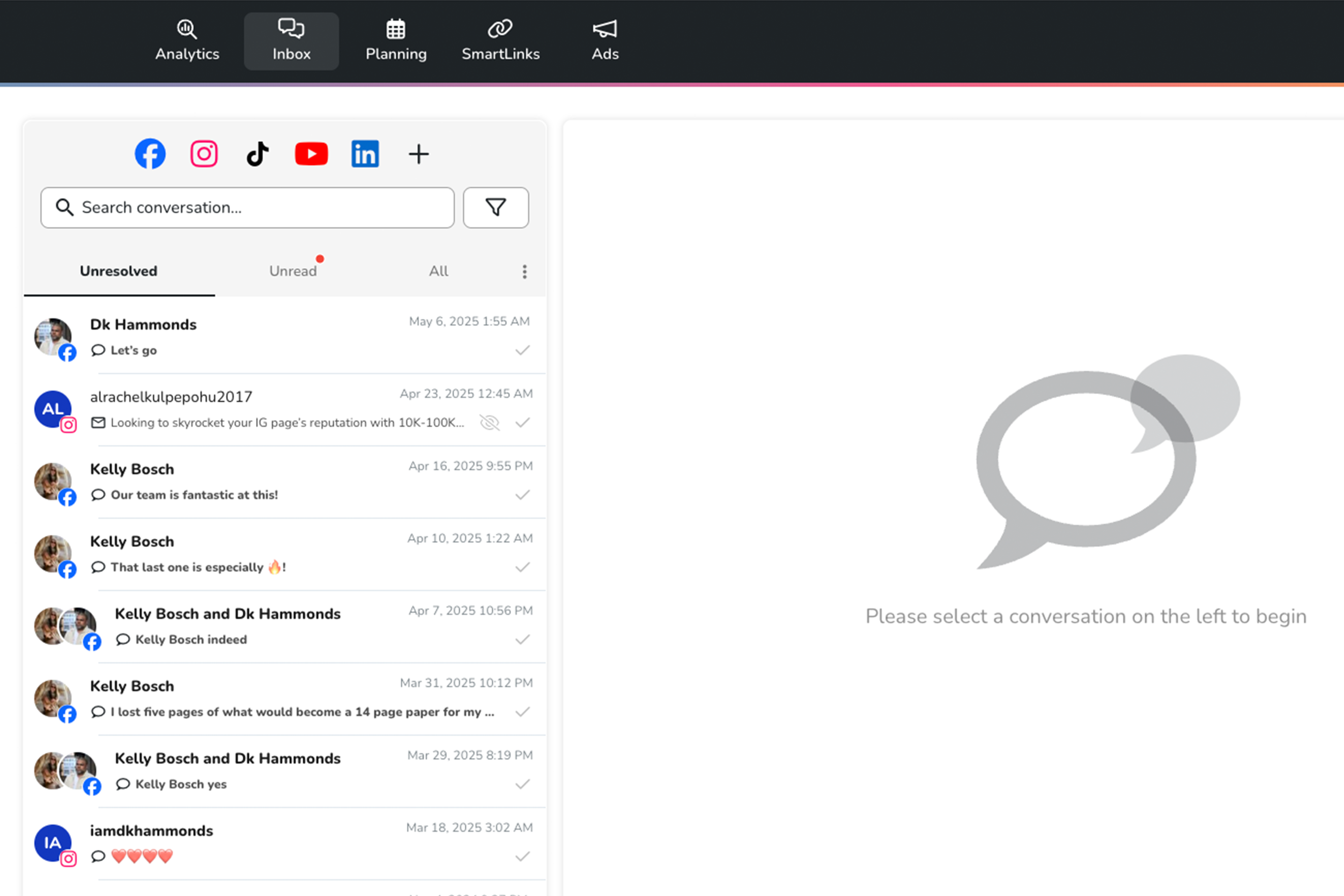 Unified Inbox