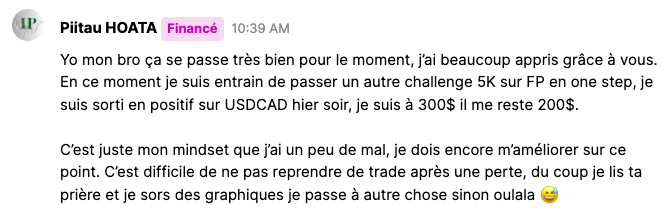 Témoignage de Piitau H