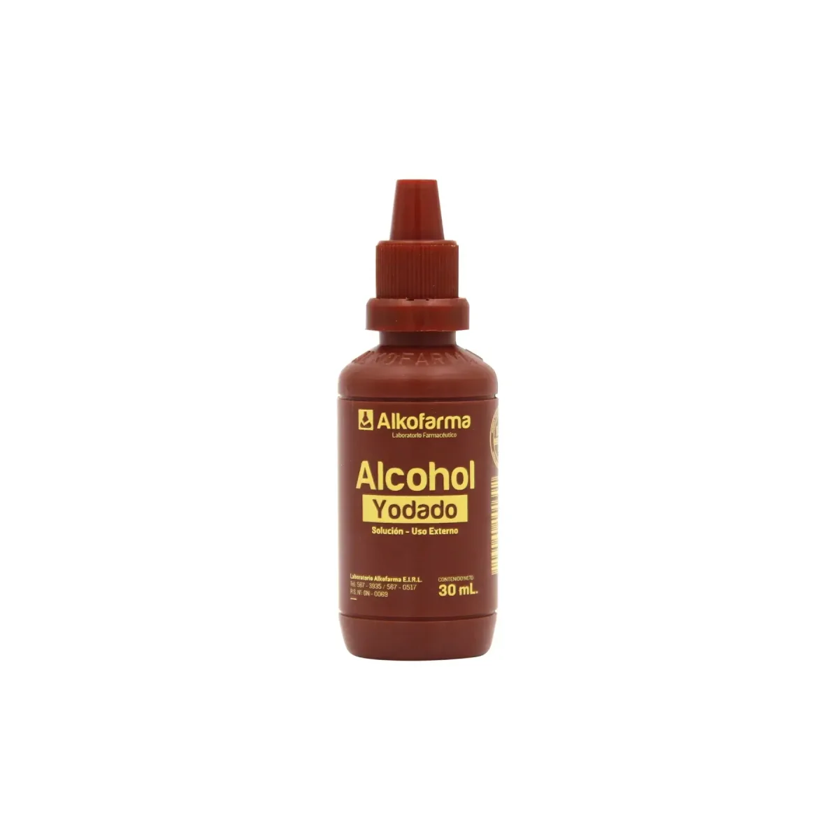 Alcohol Yodado Alkofarma Fco/30 ml