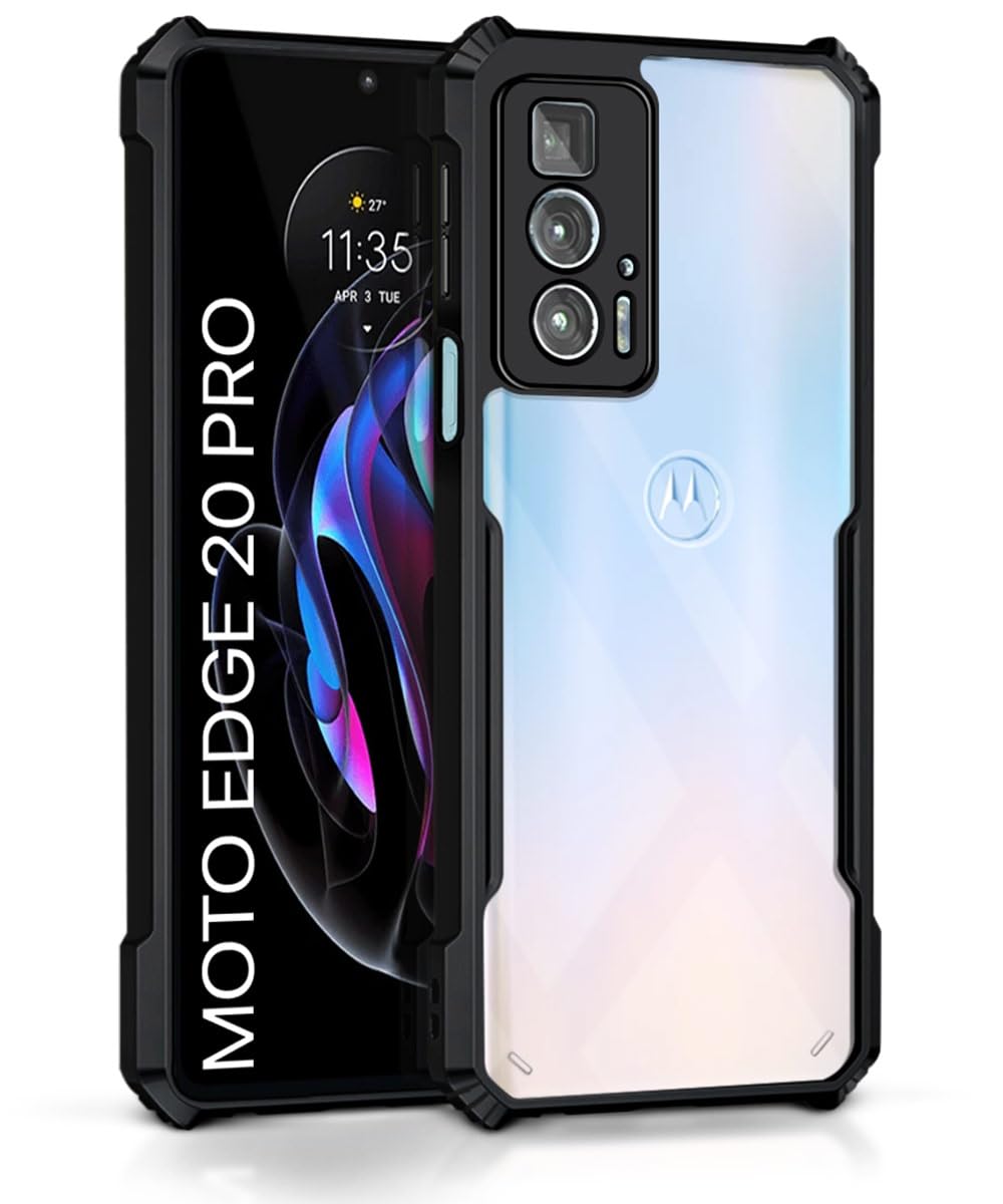 Black Border - Transparent Back iPaky Mobile Back Cover Case