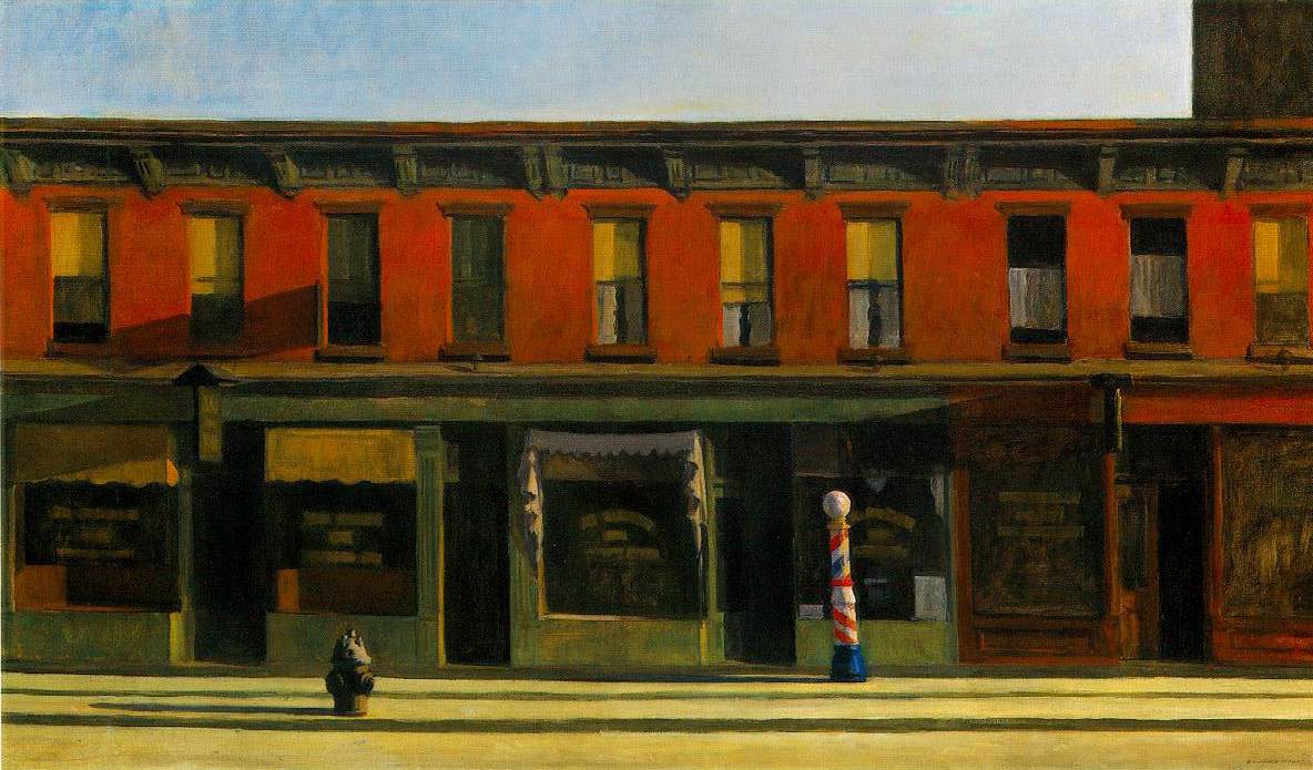 Edward Hopper, Early Sunday Morning, 1930. Whitney Museum of American Art.