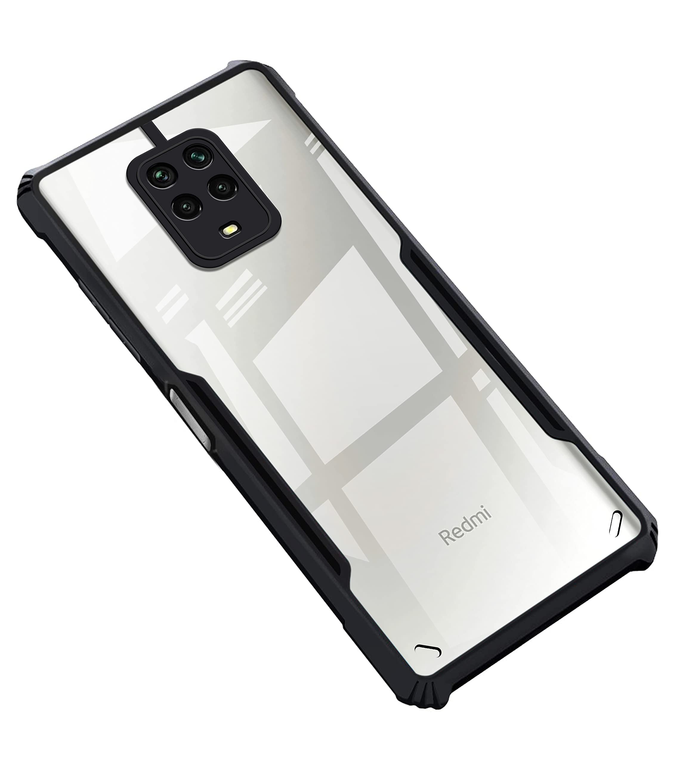 Black Border - Transparent Back iPaky Mobile Back Cover Case