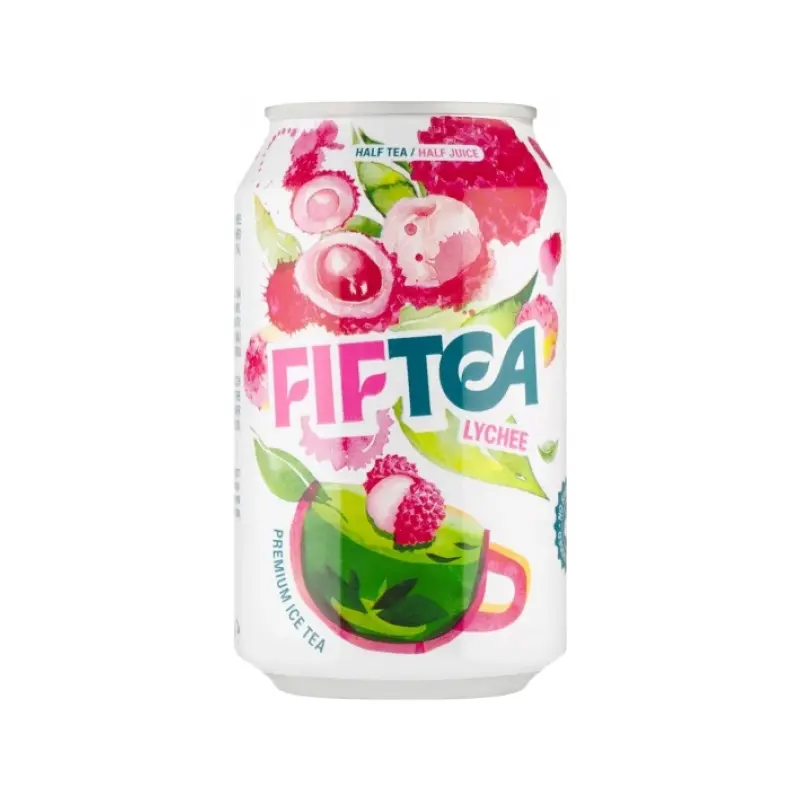 Napój z czarnej herbaty z sokiem z liczi “Fiftea” 330ml