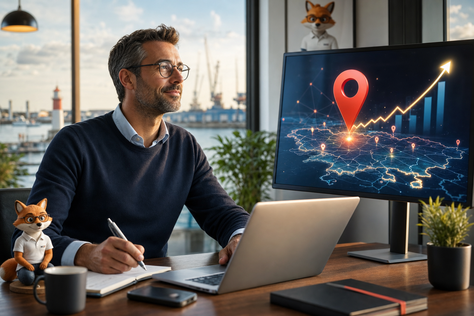 être premier sur google localement