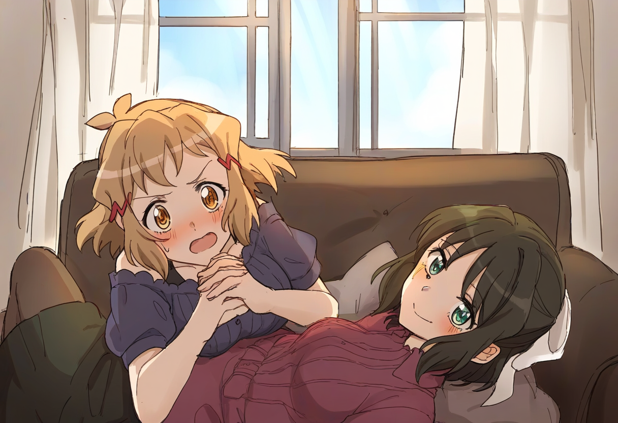 百合に挟まる男、立花響と未来の間にもの7 by 催●スマホの淫魔 with Hibiki Tachibana, Miku Kohinata, senki zesshou symphogear, Symphogear, Hypnosis
