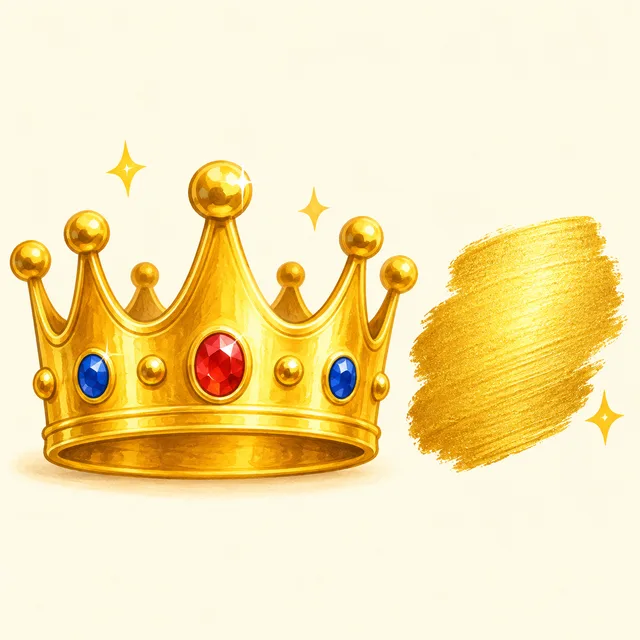 Illustration of gold
