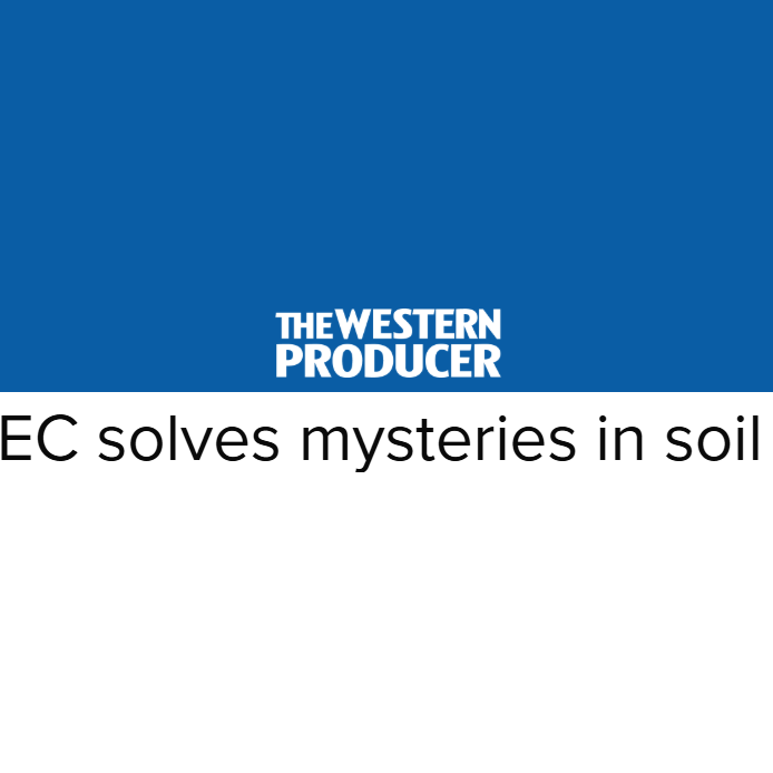 EC Solves Mysteries in the Soil