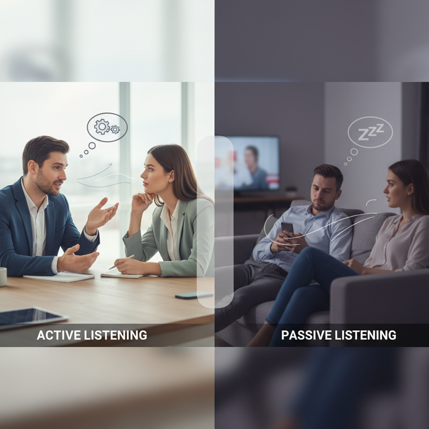 Active And Passive Listening: Complete Guide To Mastering Both Communication Styles
