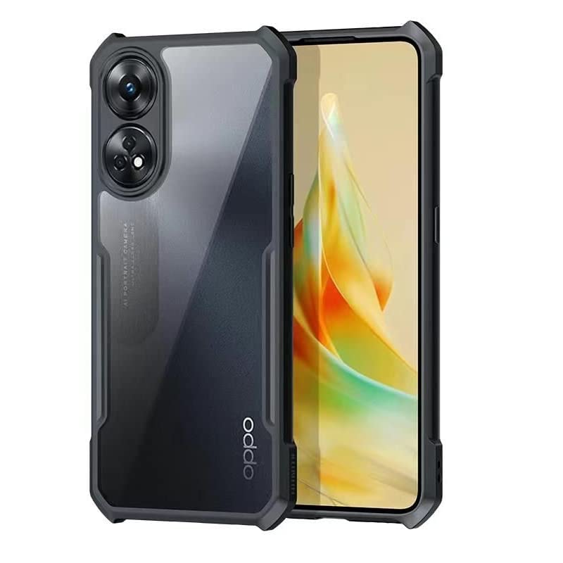 Black Border - Transparent Back iPaky Mobile Back Cover Case