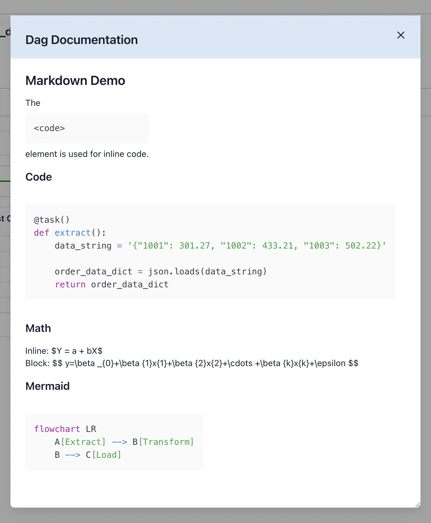 Dag Documentation - Before