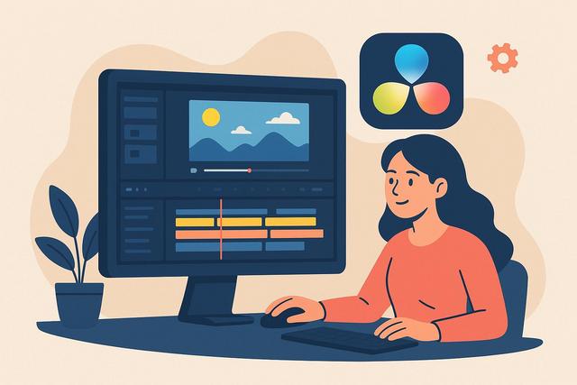 Monter une vidéo avec DaVinci Resolve gratuit