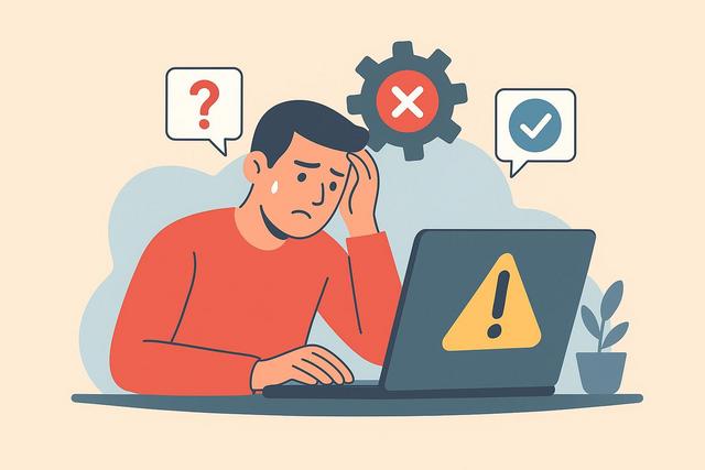 Logiciel mal configuré : solutions simples et efficaces