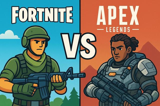 Fortnite vs Apex Legends : comparatif complet 2026