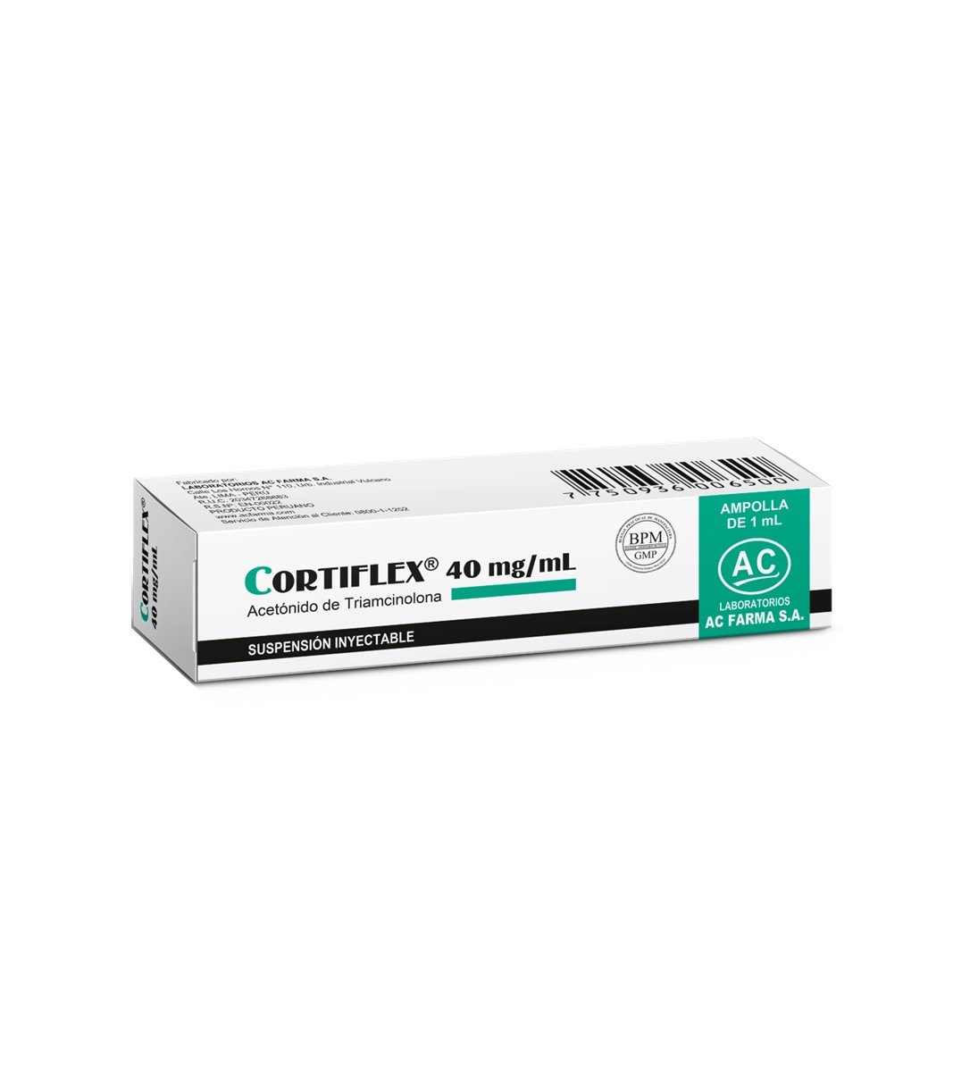 Cortiflex 40 Mg Amp/1 ml