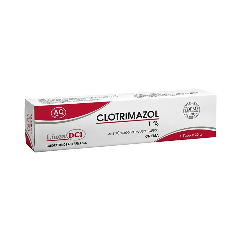 Clotrimazol Crema 1% Ac Farma Tbo/20 Gr