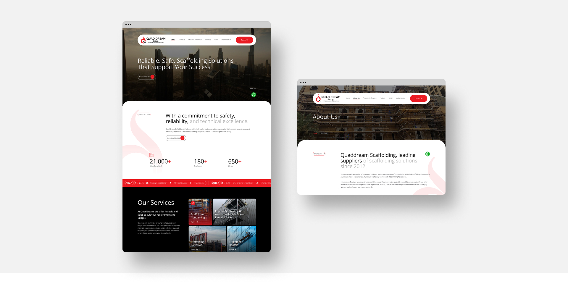 web-mockup