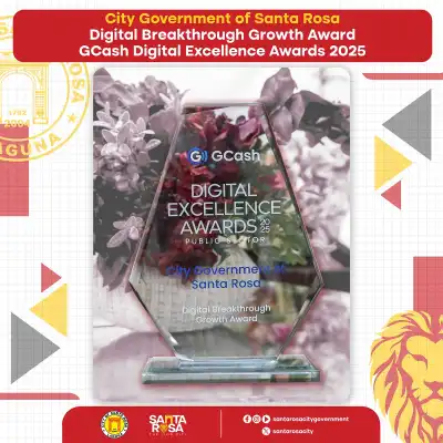 Santa Rosa, kinilala sa GCash Digital Excellence Awards