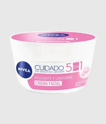 Nivea Cuidado 5 En 1 Rad Y Unif Fps 15 Pte/100 Gr