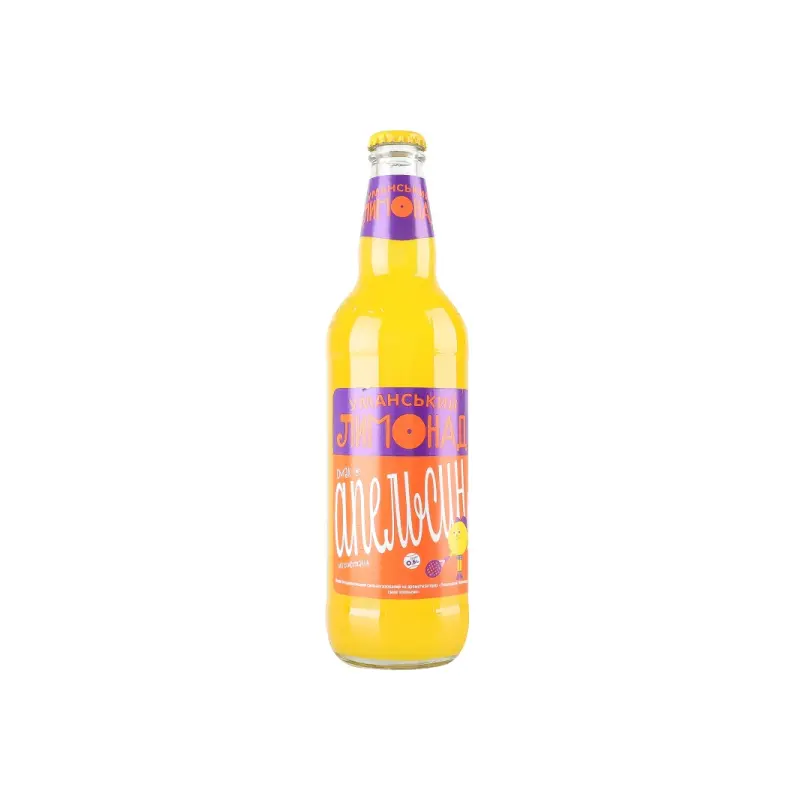 Napój bezalkoholowy mocnogazowany Pomarańcza “Lemoniada” but 500ml