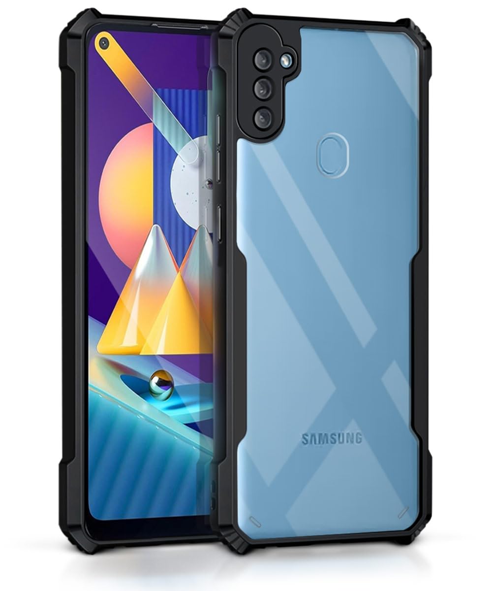 Black Border - Transparent Back iPaky Mobile Back Cover Case