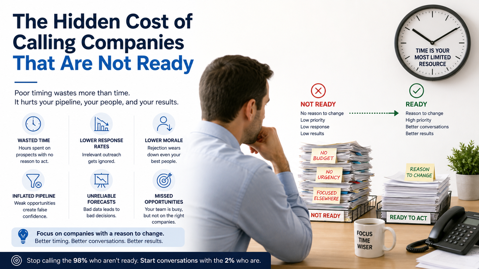 The Hidden Cost of Calling Companies That Are Not Ready