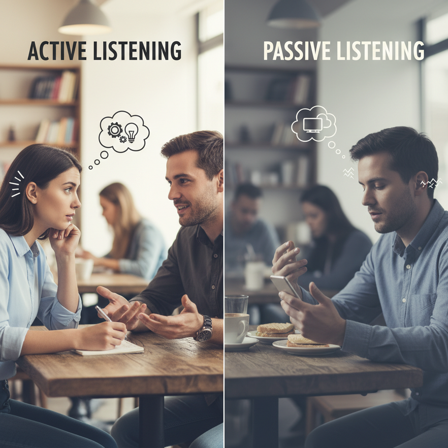 Active And Passive Listening: Key Differences, Examples & How To Master Both